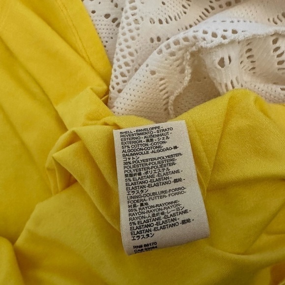 Anthropologie Cosette White Floral Overlay Tank Top - Picture 6 of 9